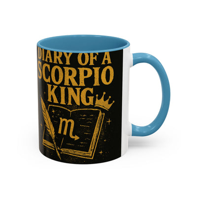 Scorpio King Coffee Mug | Astrological Gift, Zodiac Lover, Birthday Present, Astrology Decor, Unique Coffee Cup