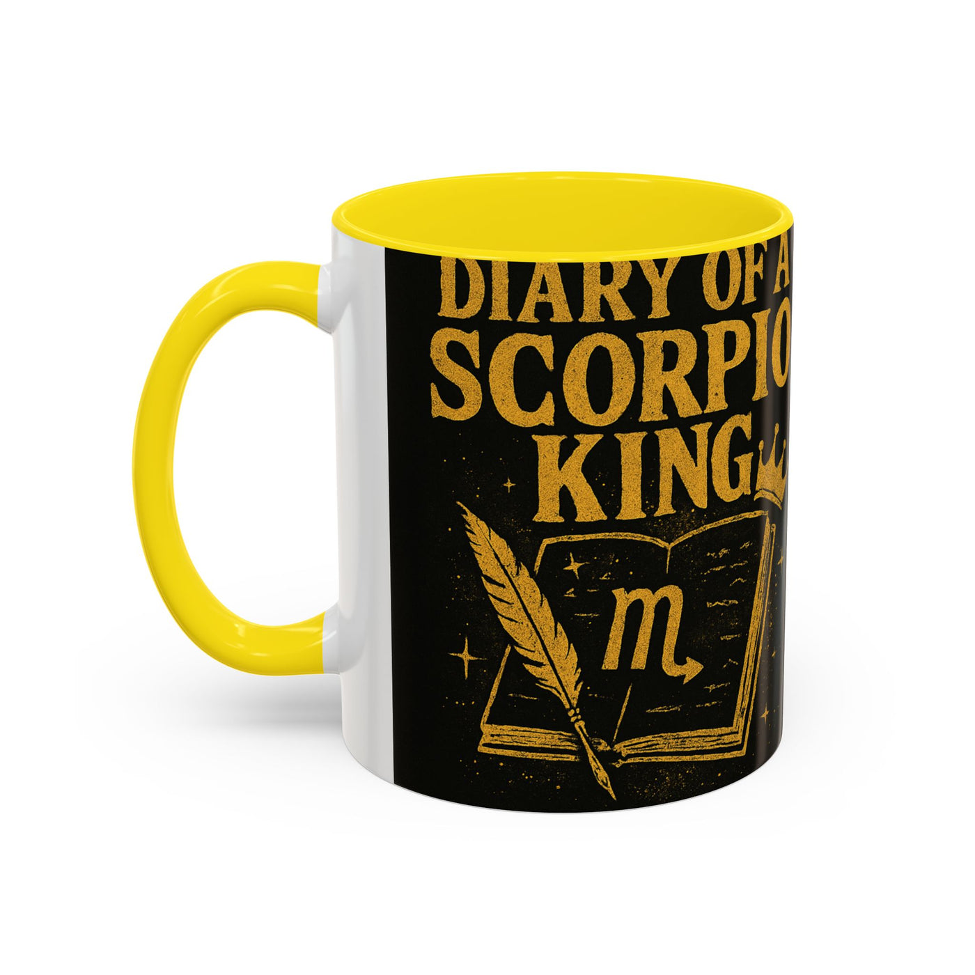 Scorpio King Coffee Mug | Astrological Gift, Zodiac Lover, Birthday Present, Astrology Decor, Unique Coffee Cup