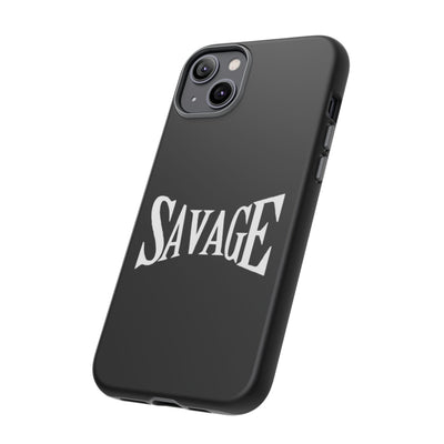 Savage Phone Case | Tough Cases for Bold Personalities | Stylish, Durable, Customizable, Trendy Gifts for Friends, Birthday, Everyday Use
