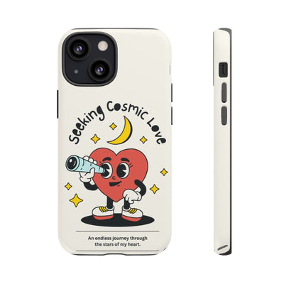 Cosmic Love Phone Case - Whimsical Heart Design, Cute Gift for Astronomers, Fun Accessories for Star Lovers, Adorable Tech Decor, [...]