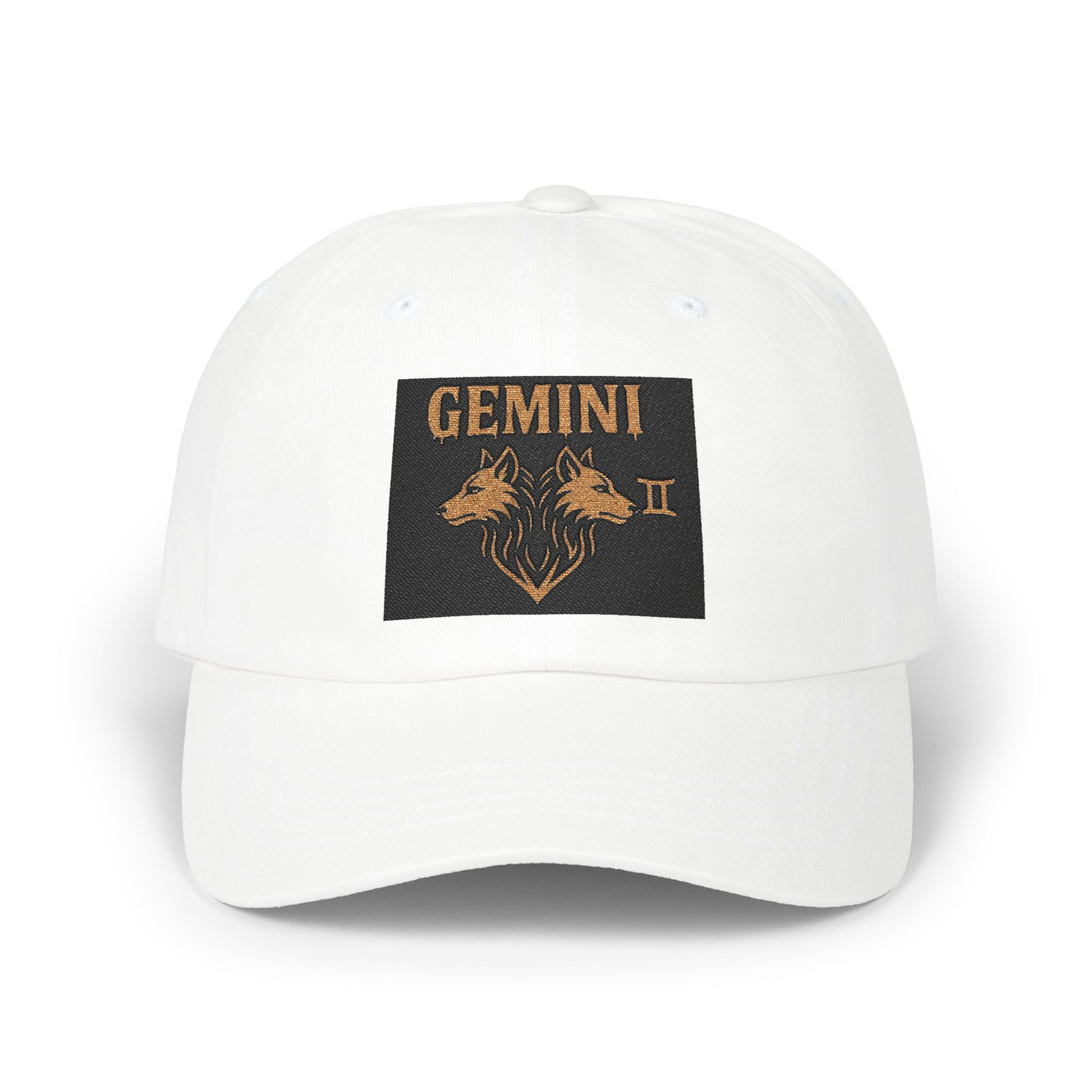 Gemini Classic Dad Cap | Trendy Adjustable Cap for Astrological Lovers, Birthday Gift, Zodiac Sign Hat, Casual Style Headwear, Unisex Cap