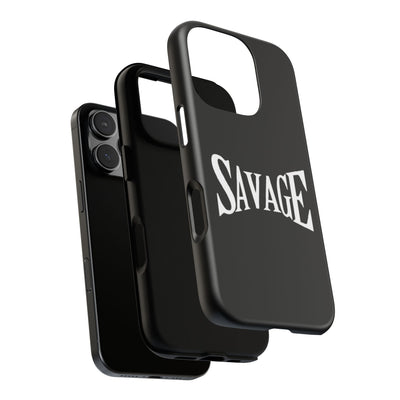 Savage Phone Case | Tough Cases for Bold Personalities | Stylish, Durable, Customizable, Trendy Gifts for Friends, Birthday, Everyday Use