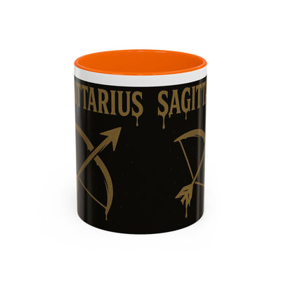 Sagittarius Coffee Mug - Astro Zodiac Ceramic Cup, Astrology Gift, Horoscope Lover, Birthday Present, Unique Kitchenware