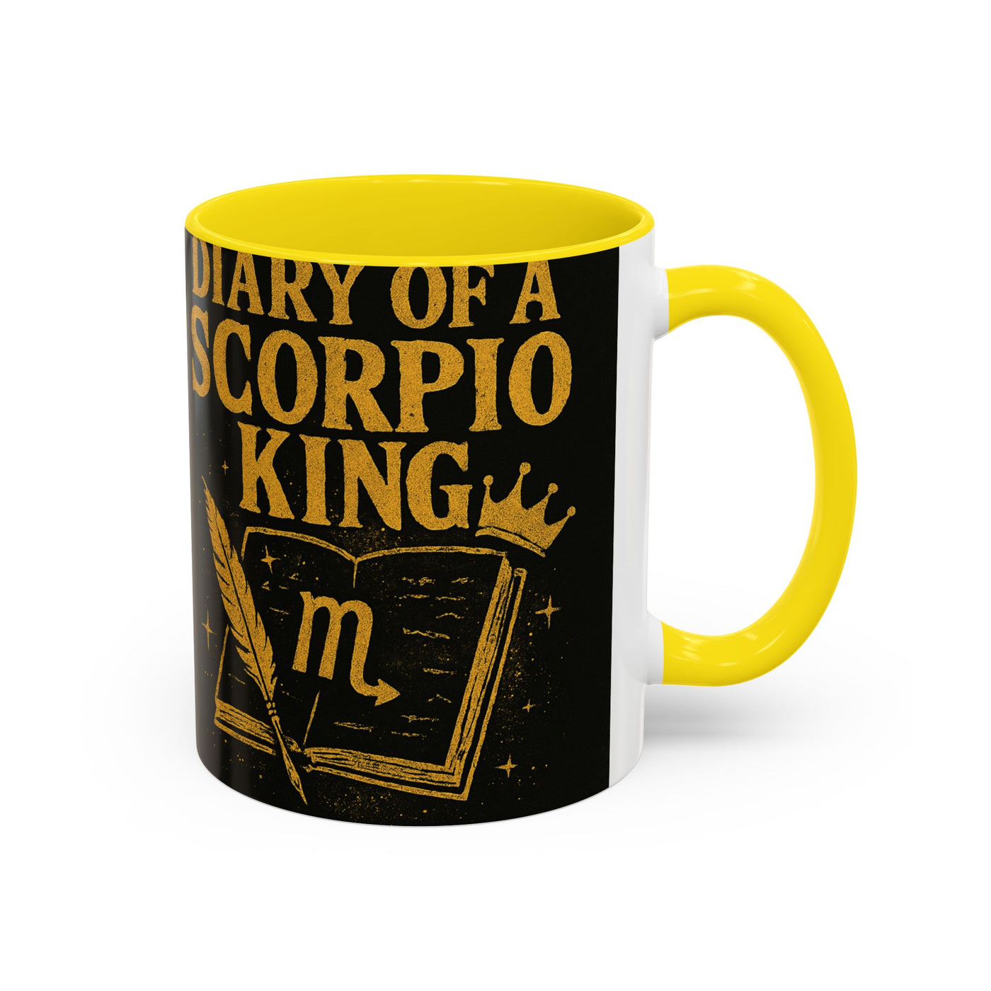Scorpio King Coffee Mug | Astrological Gift, Zodiac Lover, Birthday Present, Astrology Decor, Unique Coffee Cup