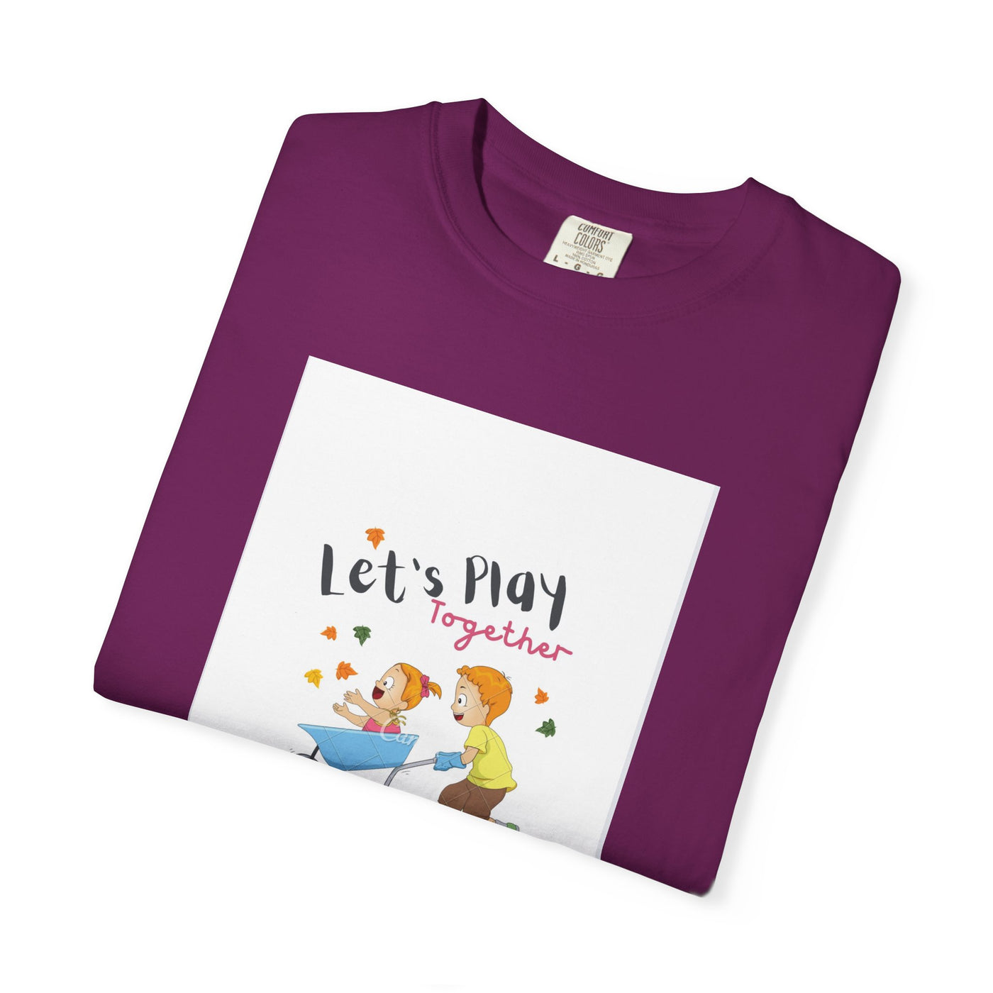 Whimsical Play Together T-Shirt | Fun Graphic Tee, Kids Playtime Shirt, Gift for Parents, Family Activities Apparel, Summer Fun Wear