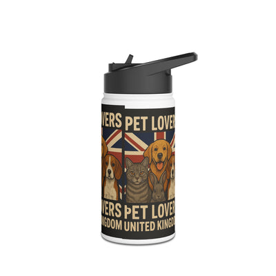 Stainless Steel Water Bottle, Standard Lid