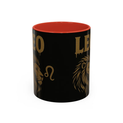 Leo Zodiac Coffee Mug | Astrology Gift for Leo Birthdays, Unique Coffee Cup, Horoscope Lover, Personalized Mug, Celestial Decor