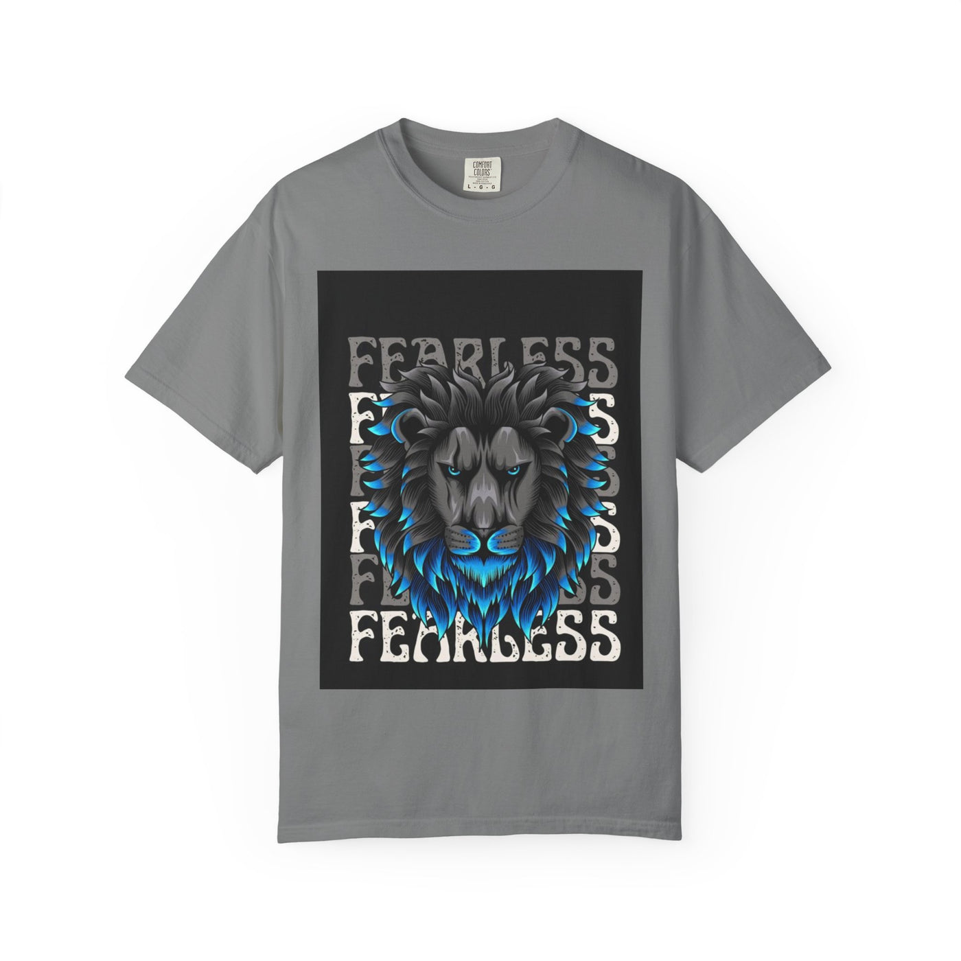Fearless Lion Unisex T-Shirt | Motivational Tee for Animal Lovers | Perfect Gift for Birthdays, Graduations, or Everyday Wear