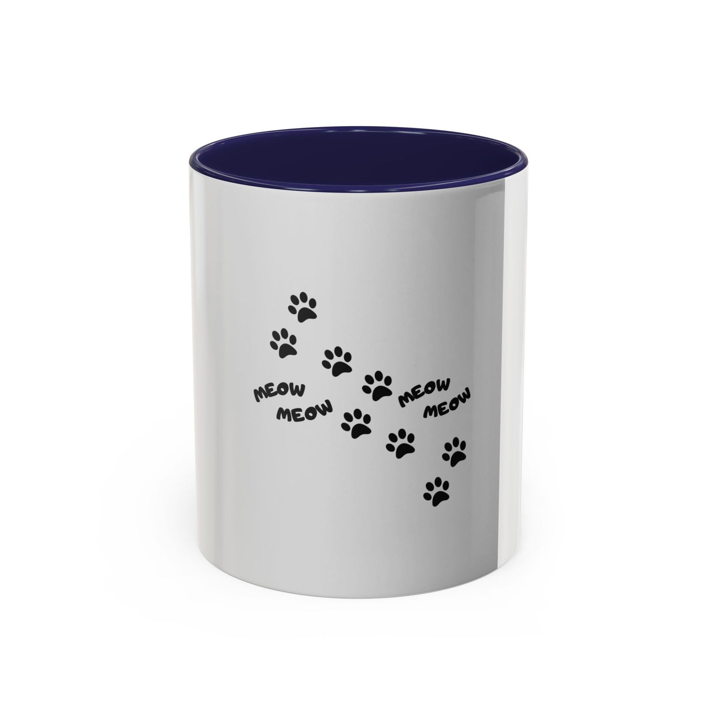 Meow Meow Pet Lover Coffee Mug - Cat-themed Gift, Animal Lover Drinkware, Cute Coffee Cup, Fun Cat Mom Mug, Unique Pet Lover Present