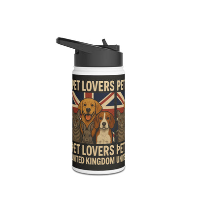 Stainless Steel Water Bottle, Standard Lid