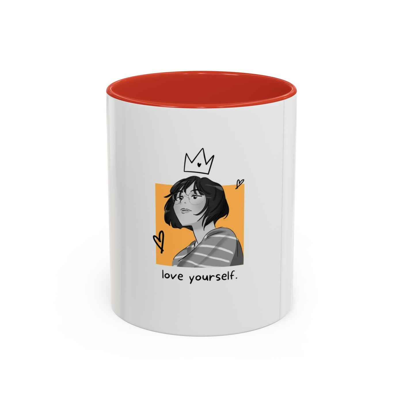 Empowering Love Yourself Coffee Mug | Motivational Gift, Self-Care Reminder, Cute Cup, Coffee Lover, Inspirational Decor