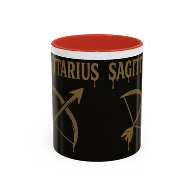 Sagittarius Coffee Mug - Astro Zodiac Ceramic Cup, Astrology Gift, Horoscope Lover, Birthday Present, Unique Kitchenware