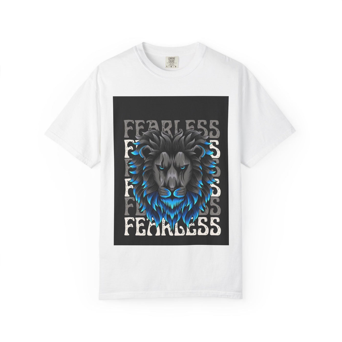Fearless Lion Unisex T-Shirt | Motivational Tee for Animal Lovers | Perfect Gift for Birthdays, Graduations, or Everyday Wear