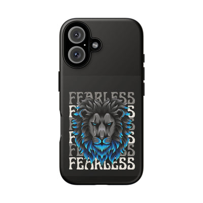 Fearless Lion Phone Case, Tough Phone Cover for Men, Unique Gift for Lion Lovers, Cool Tech Accessories, Bold Statement Case
