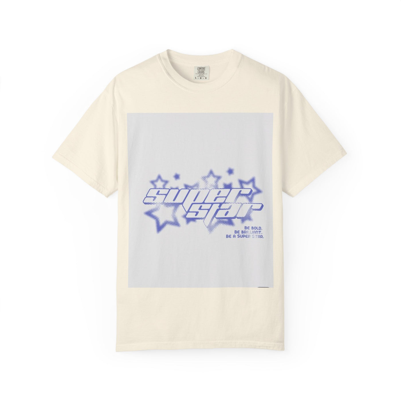 Star Garment-Dyed T-Shirt, Trendy Casual Wear, Unique Gift, Birthday Celebration, Comfortable Streetwear style