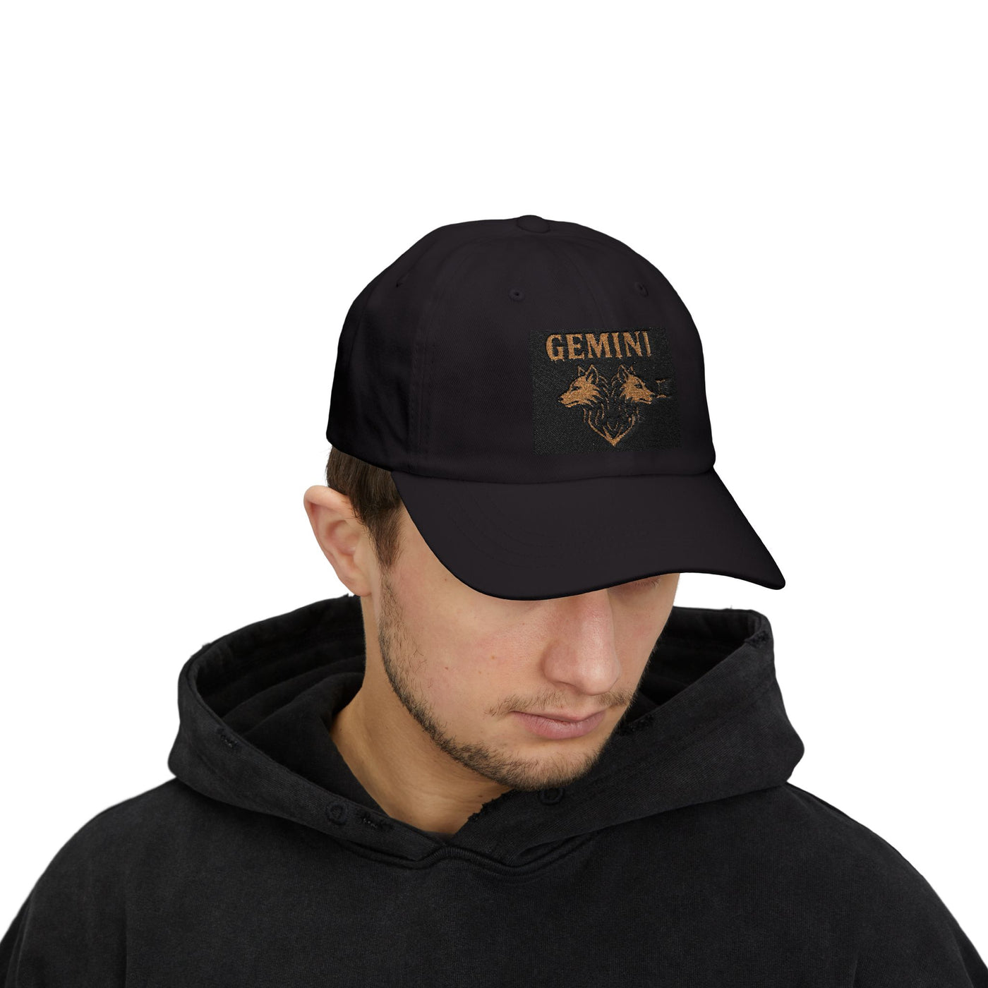 Gemini Classic Dad Cap | Trendy Adjustable Cap for Astrological Lovers, Birthday Gift, Zodiac Sign Hat, Casual Style Headwear, Unisex Cap