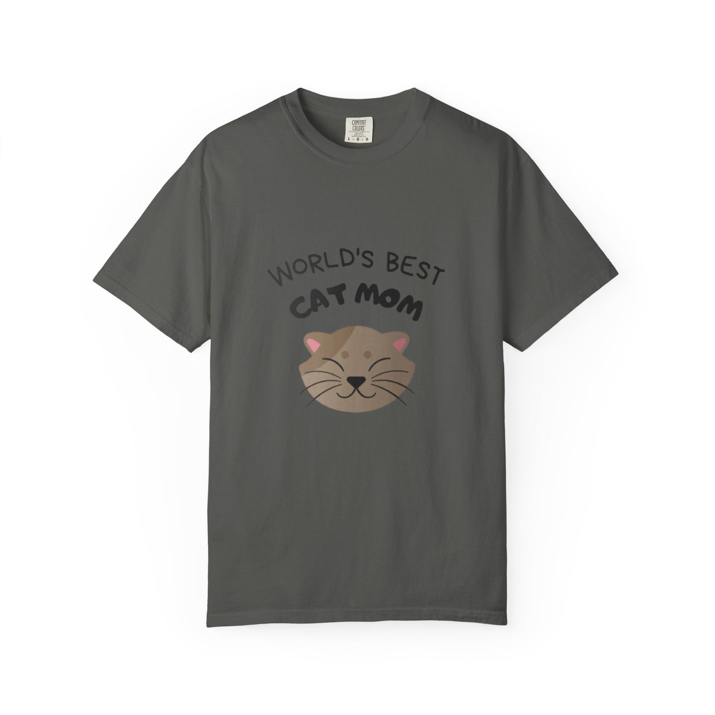 World's Best Cat Mom T-Shirt, Cute Cat Gift, Animal Lover Tee, Cat Mom Apparel, Funny T-Shirt for Pet Owners, Cat Themed Gift