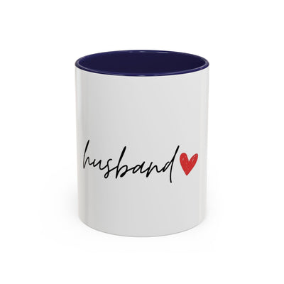 Husband Love Mug | Perfect Gift for Spouse, Romantic Coffee Cup, Wedding Anniversary Present, Sweetheart Mug, Cute Kitchen Accessory