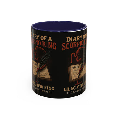 Scorpio King Coffee Mug | Zodiac Mug for Astrology Lovers, Unique Gift for Birthdays, Daily Coffee, Home Decor, Astrology Enthusiasts