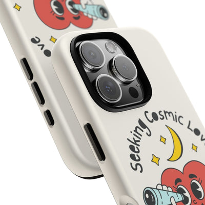 Cosmic Love Phone Case - Whimsical Heart Design, Cute Gift for Astronomers, Fun Accessories for Star Lovers, Adorable Tech Decor, [...]