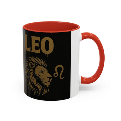 Leo Zodiac Coffee Mug | Astrology Gift for Leo Birthdays, Unique Coffee Cup, Horoscope Lover, Personalized Mug, Celestial Decor