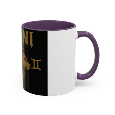 Gemini Accent Coffee Mug | Zodiac Gift for Astrology Lovers, Unique Tea Mug, Personalized Astrology Decor, Celestial Homeware