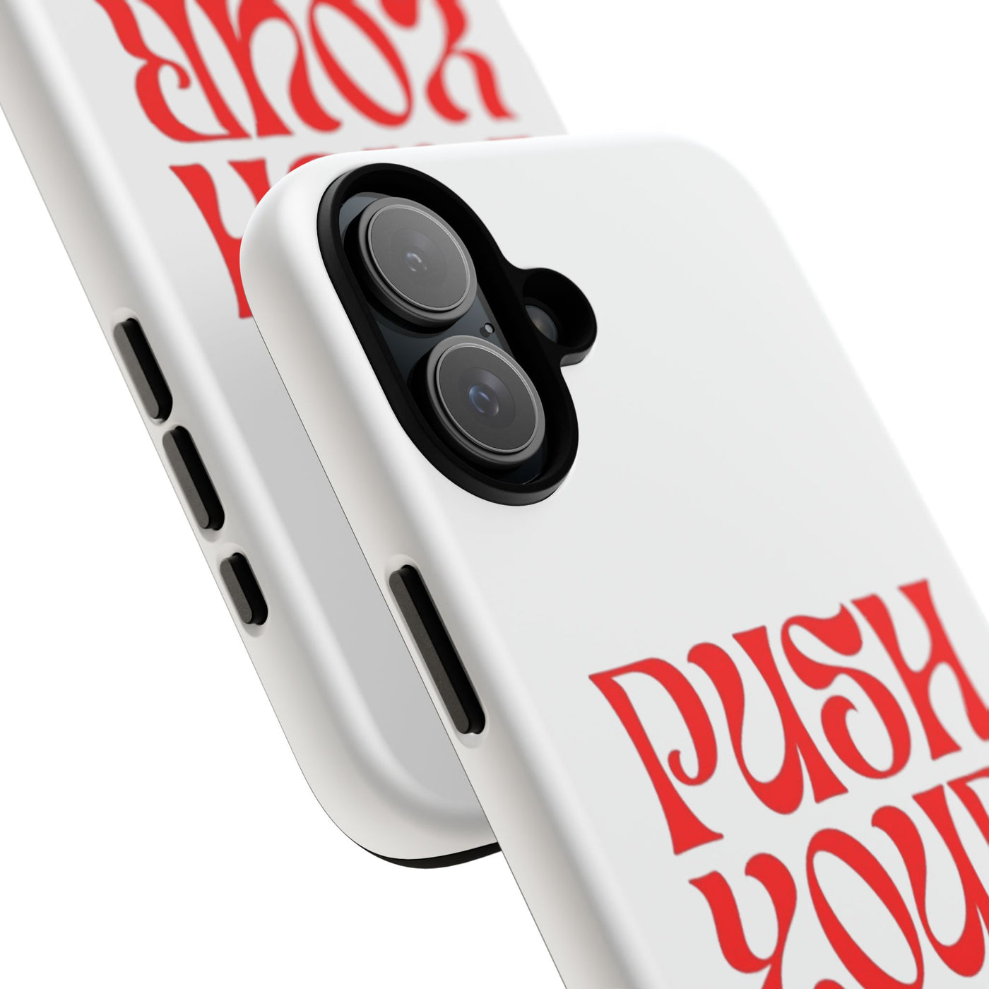 Bold Motivational Phone Case, Push Your Limit, Gym Lovers, Gift for Students, Inspiring Tech Accessory