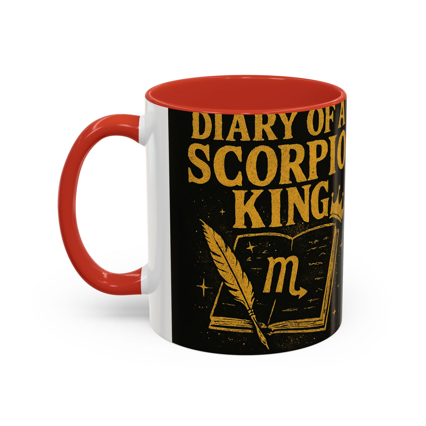 Scorpio King Coffee Mug | Astrological Gift, Zodiac Lover, Birthday Present, Astrology Decor, Unique Coffee Cup
