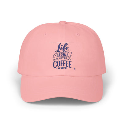 Coffee Lover Dad Cap, Adjustable Hat for Men, Gift for Father's Day, Casual Stylish Cap, Life Begins After Coffee Hat