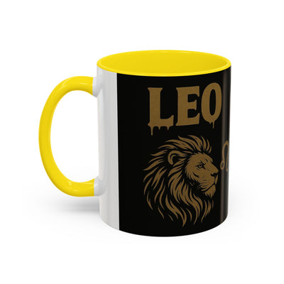 Leo Zodiac Coffee Mug | Astrology Gift for Leo Birthdays, Unique Coffee Cup, Horoscope Lover, Personalized Mug, Celestial Decor