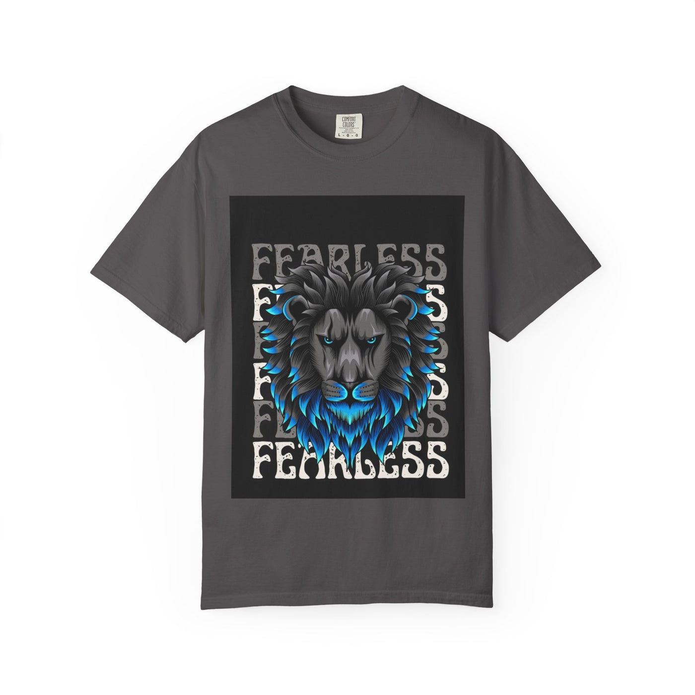 Fearless Lion Unisex T-Shirt | Motivational Tee for Animal Lovers | Perfect Gift for Birthdays, Graduations, or Everyday Wear