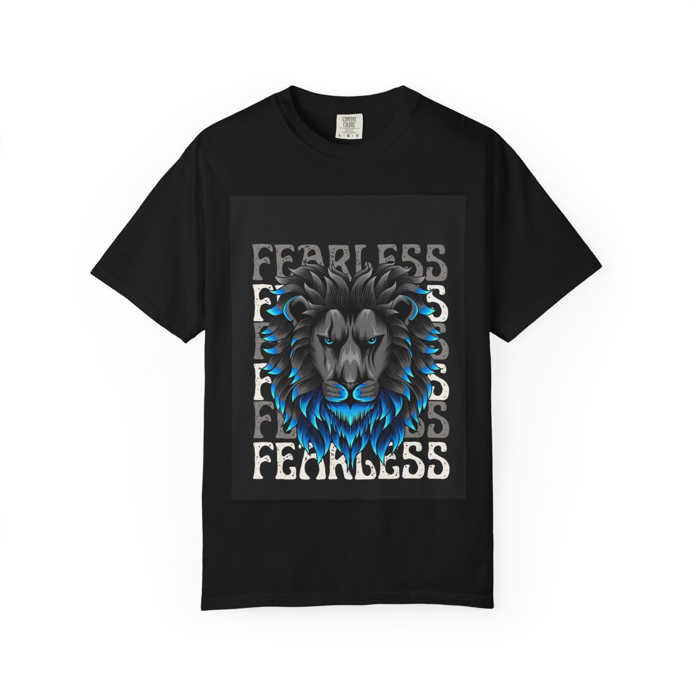 Fearless Lion Unisex T-Shirt | Motivational Tee for Animal Lovers | Perfect Gift for Birthdays, Graduations, or Everyday Wear