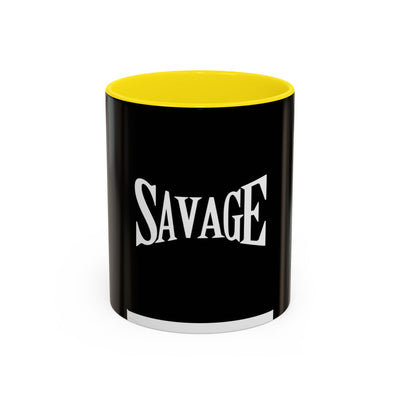 Savage Accent Coffee Mug - Edgy Gift for Coffee Lovers, Bold Tea Mug, Unique Home Decor, Perfect for Birthdays and Holidays