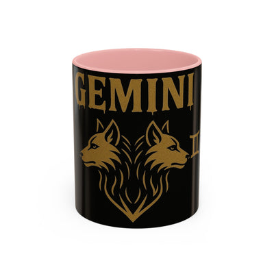 Gemini Accent Coffee Mug | Zodiac Gift for Astrology Lovers, Unique Tea Mug, Personalized Astrology Decor, Celestial Homeware
