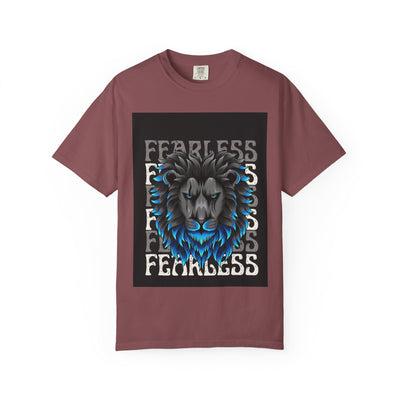 Fearless Lion Unisex T-Shirt | Motivational Tee for Animal Lovers | Perfect Gift for Birthdays, Graduations, or Everyday Wear