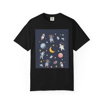Cosmic Adventure T-Shirt - Unisex Space Graphic Tee, Gift for Astronaut Lovers, Kids & Adults, Astronomy Enthusiast, Birthday Present
