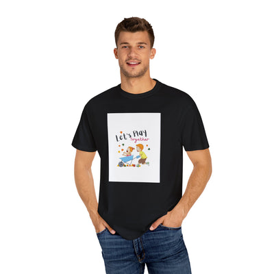 Whimsical Play Together T-Shirt | Fun Graphic Tee, Kids Playtime Shirt, Gift for Parents, Family Activities Apparel, Summer Fun Wear