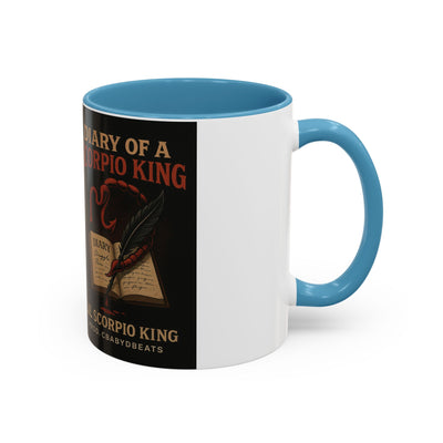 Scorpio King Coffee Mug | Zodiac Mug for Astrology Lovers, Unique Gift for Birthdays, Daily Coffee, Home Decor, Astrology Enthusiasts