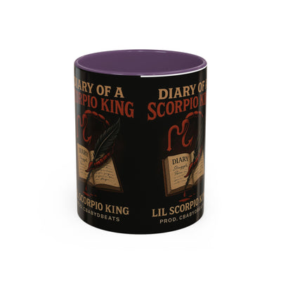 Scorpio King Coffee Mug | Zodiac Mug for Astrology Lovers, Unique Gift for Birthdays, Daily Coffee, Home Decor, Astrology Enthusiasts