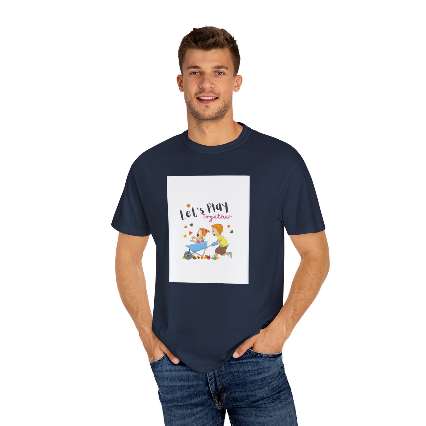 Whimsical Play Together T-Shirt | Fun Graphic Tee, Kids Playtime Shirt, Gift for Parents, Family Activities Apparel, Summer Fun Wear
