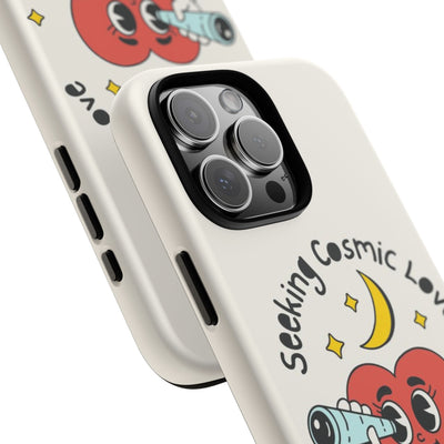 Cosmic Love Phone Case - Whimsical Heart Design, Cute Gift for Astronomers, Fun Accessories for Star Lovers, Adorable Tech Decor, [...]