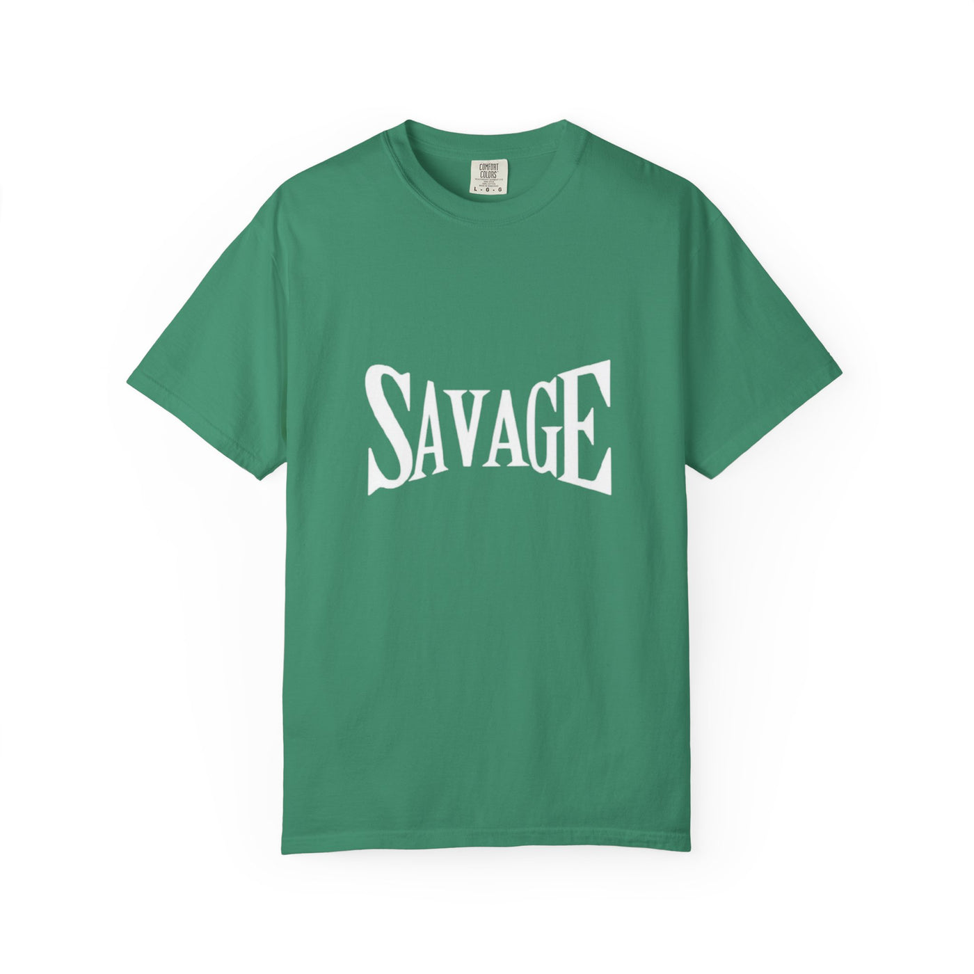Savage Unisex Garment-Dyed T-Shirt | Casual Everyday Wear, Gifts for Friends, Trendy Fashion, Fun Streetwear, Birthday Celebrations