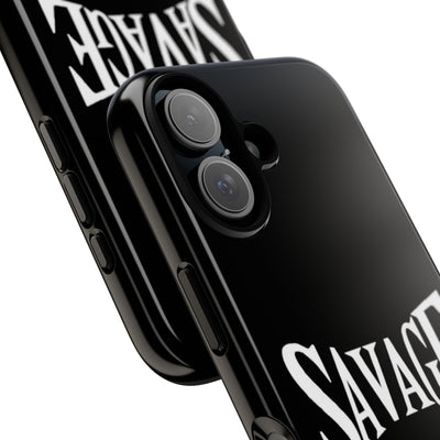 Savage Phone Case | Tough Cases for Bold Personalities | Stylish, Durable, Customizable, Trendy Gifts for Friends, Birthday, Everyday Use