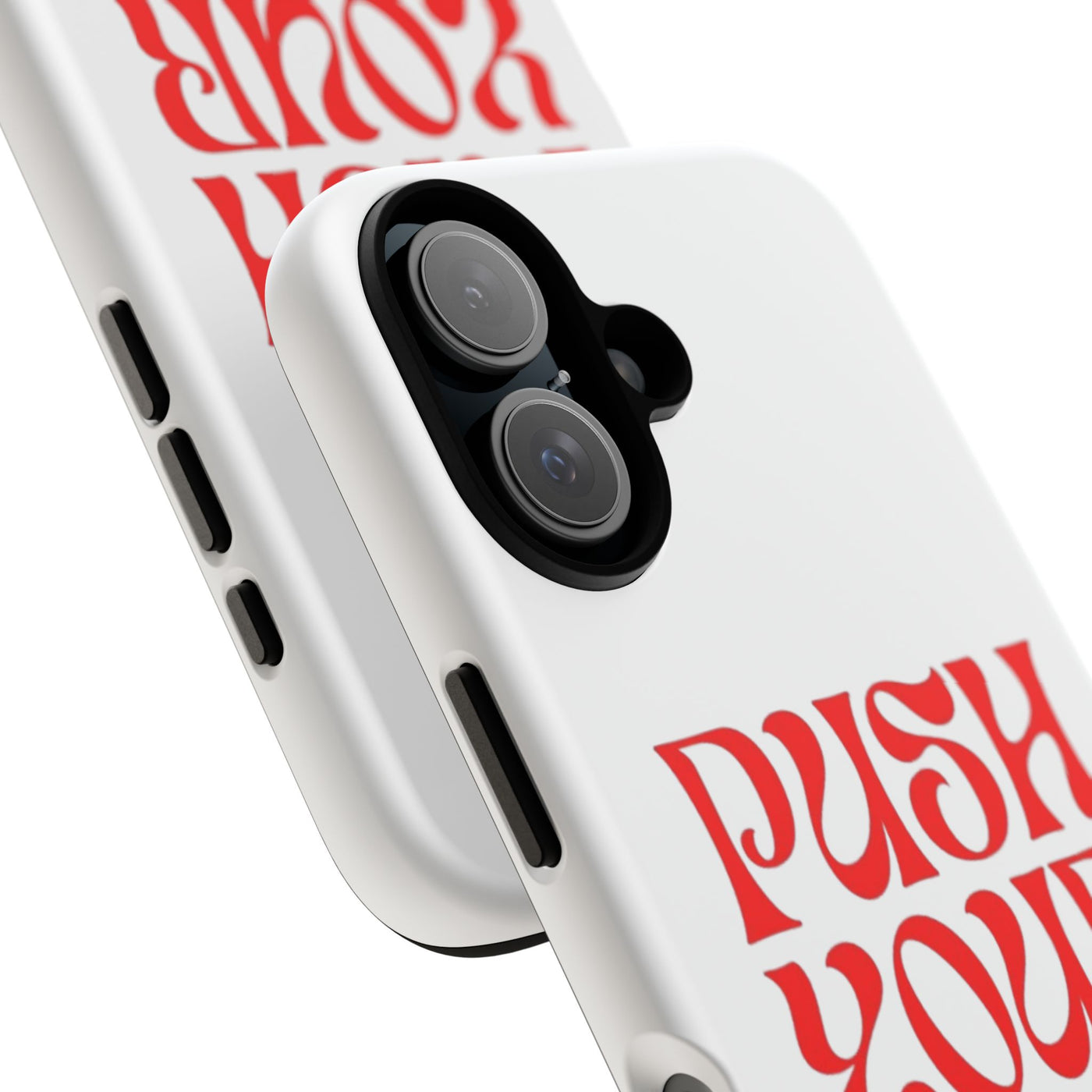 Bold Motivational Phone Case, Push Your Limit, Gym Lovers, Gift for Students, Inspiring Tech Accessory