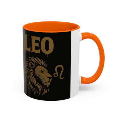 Leo Zodiac Coffee Mug | Astrology Gift for Leo Birthdays, Unique Coffee Cup, Horoscope Lover, Personalized Mug, Celestial Decor