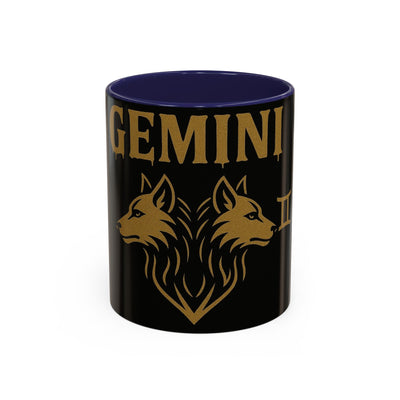 Gemini Accent Coffee Mug | Zodiac Gift for Astrology Lovers, Unique Tea Mug, Personalized Astrology Decor, Celestial Homeware