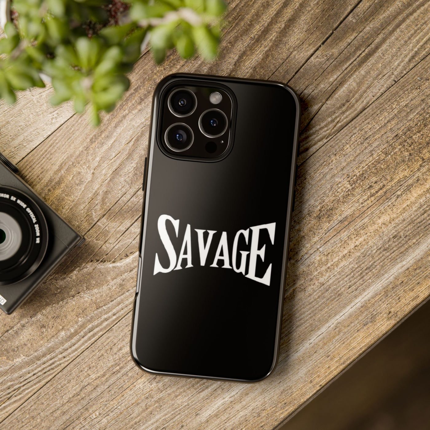 Savage Phone Case | Tough Cases for Bold Personalities | Stylish, Durable, Customizable, Trendy Gifts for Friends, Birthday, Everyday Use