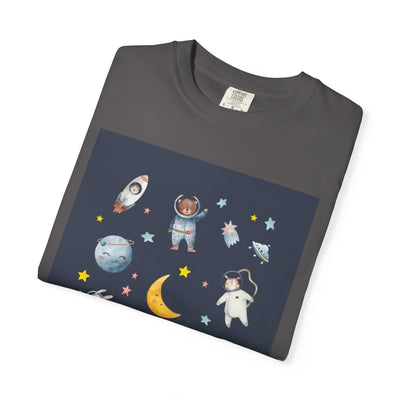 Cosmic Adventure T-Shirt - Unisex Space Graphic Tee, Gift for Astronaut Lovers, Kids & Adults, Astronomy Enthusiast, Birthday Present