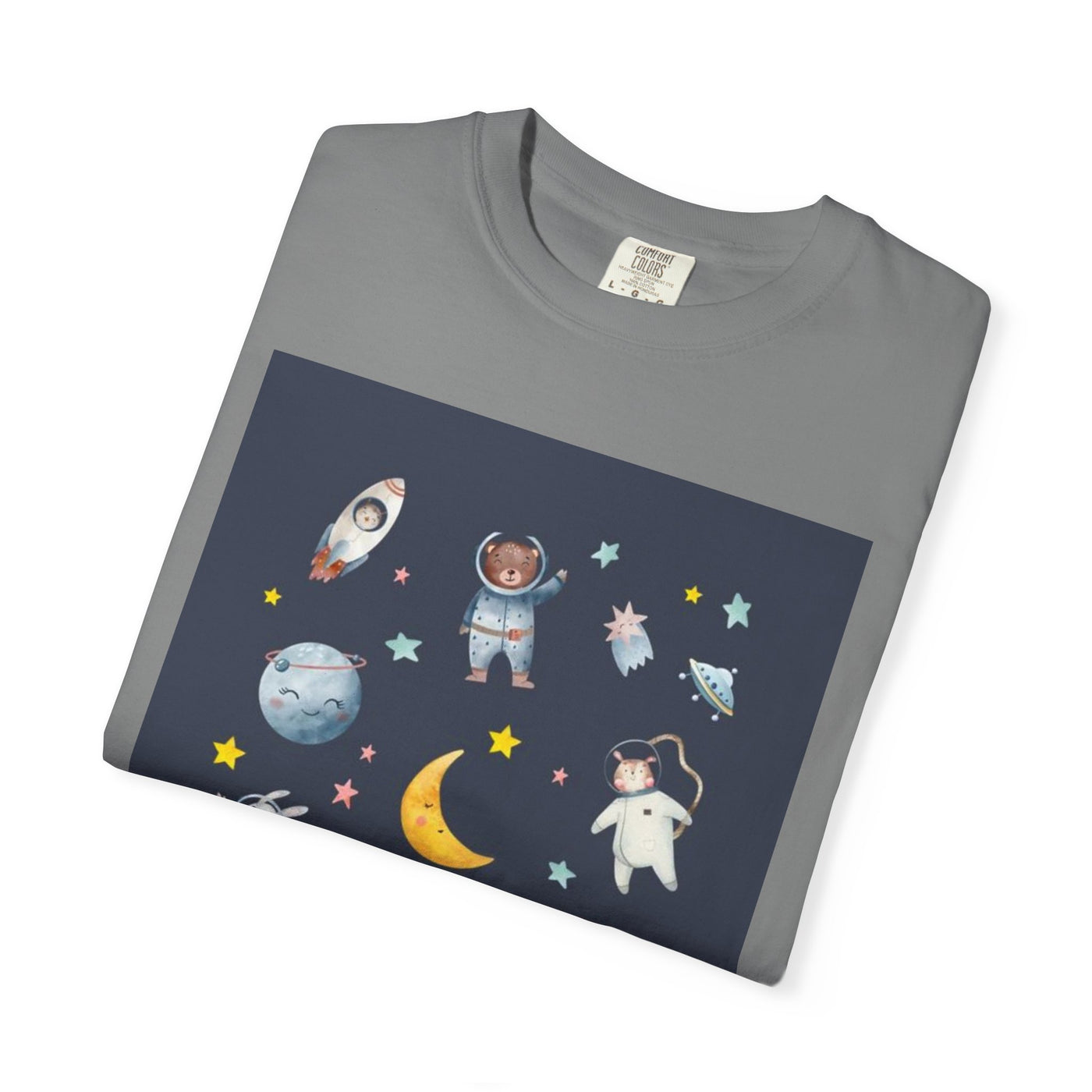 Cosmic Adventure T-Shirt - Unisex Space Graphic Tee, Gift for Astronaut Lovers, Kids & Adults, Astronomy Enthusiast, Birthday Present