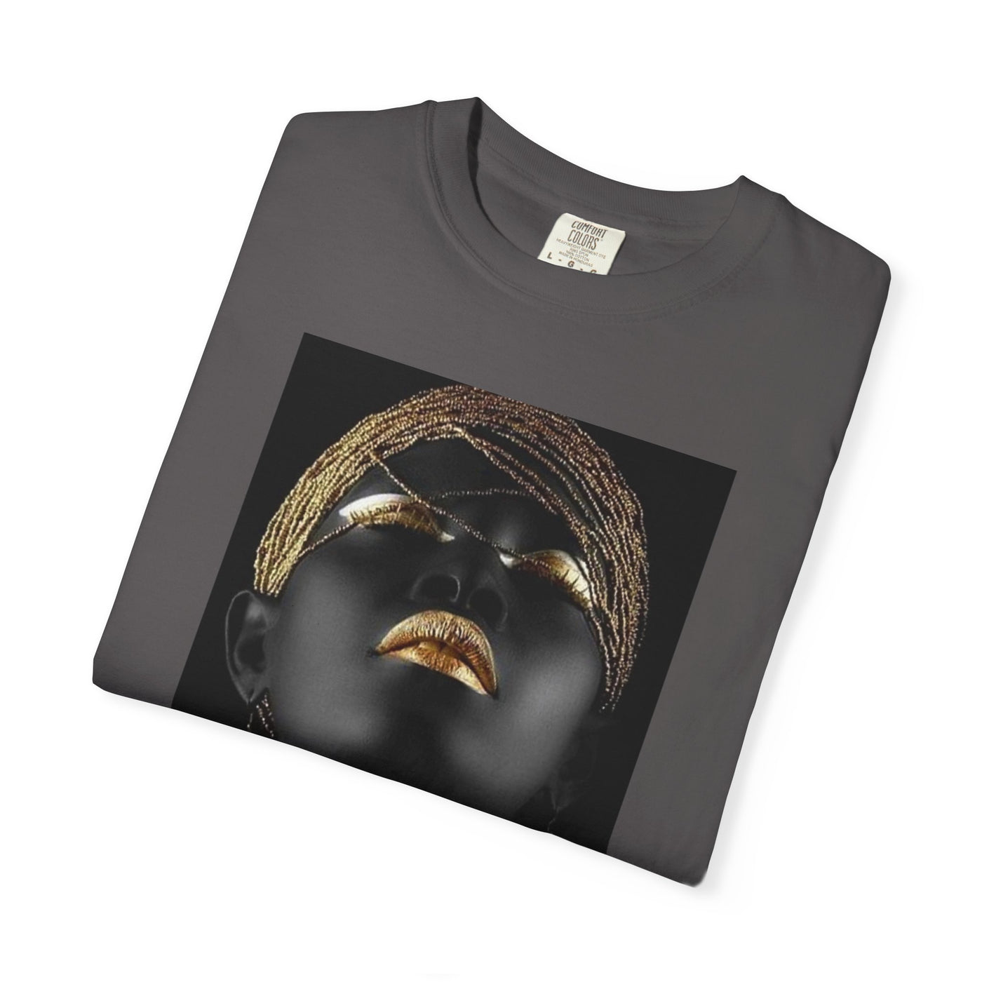 Elegant Black Woman T-Shirt, Unisex Shirt, Art Tee, Stylish Gift, Statement Top